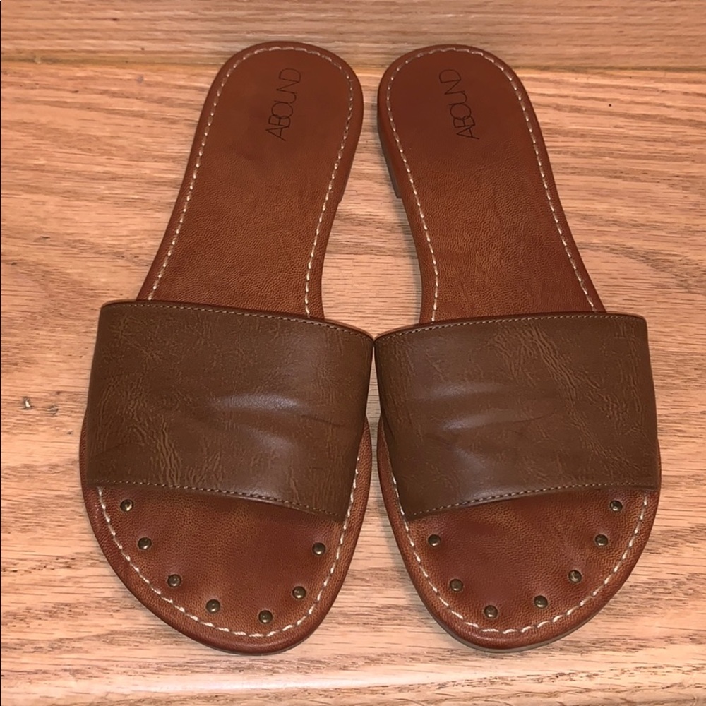 Abound Tan Sandals.